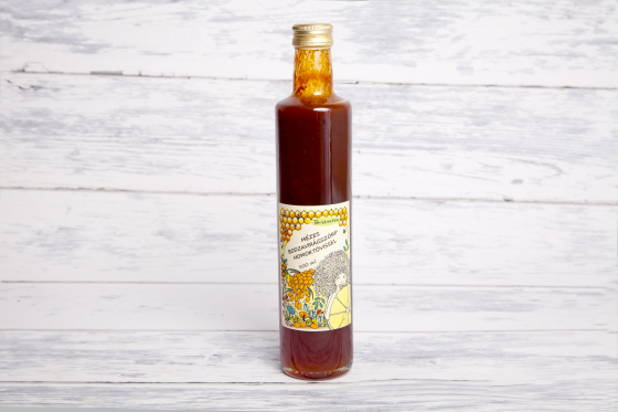 Homoktövis-bodzaszörp